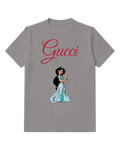 Gray Jasmine In Graceful Walking Stance Graphic T-Shirt - front product view