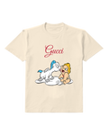 Ivory Pegasus Kisses Baby Hercules Graphic T-Shirt - front product view