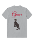 Light Gray Seated Black Panther Graphic T-Shirt - front product view