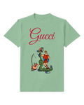 Sage Green Hercules Holds Dragon By Mouth Graphic T-Shirt - front product view