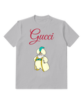 Light Gray Sultan In Confident Stance With Turban Graphic T-Shirt - front product view