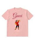 Blush Pink Gaston Flexes Muscular Arm Graphic T-Shirt - front product view