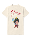 Ivory Cubby In Pirate Hat Smiling Arms Crossed Graphic T-Shirt - front product view