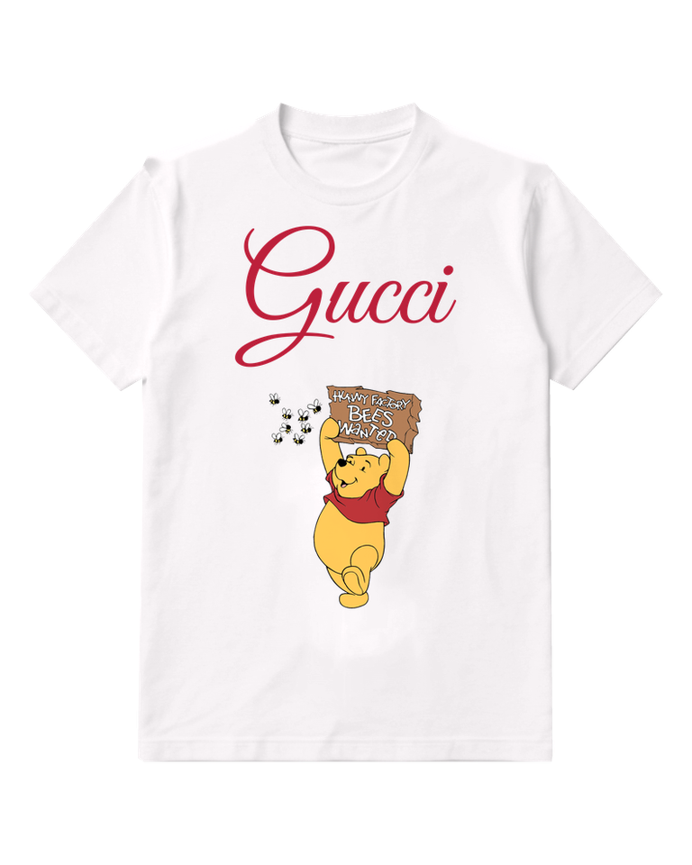 White Bear Beehive Lift Graphic T-Shirt - front product view