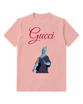 Blush Pink Hades Blue Skinned God Alarmed Stance Graphic T-Shirt - front product view