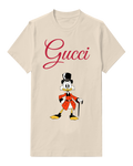 Ivory Top Hat Duck Cane Graphic T-Shirt - front product view