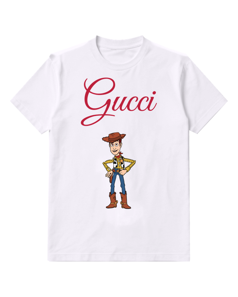 White Cowboy Hands On Belt Graphic T-Shirt - front product view