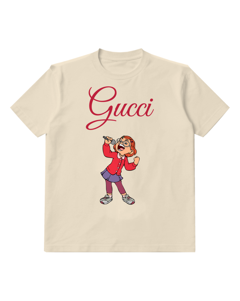Ivory Mei Lee Sings Passionately With Microphone Graphic T-Shirt - front product view