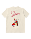 Ivory Ringmaster Gestures With Top Hat And Ball Graphic T-Shirt - front product view