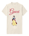 Ivory Snow White In Winter Dress Graphic T-Shirt - front product view