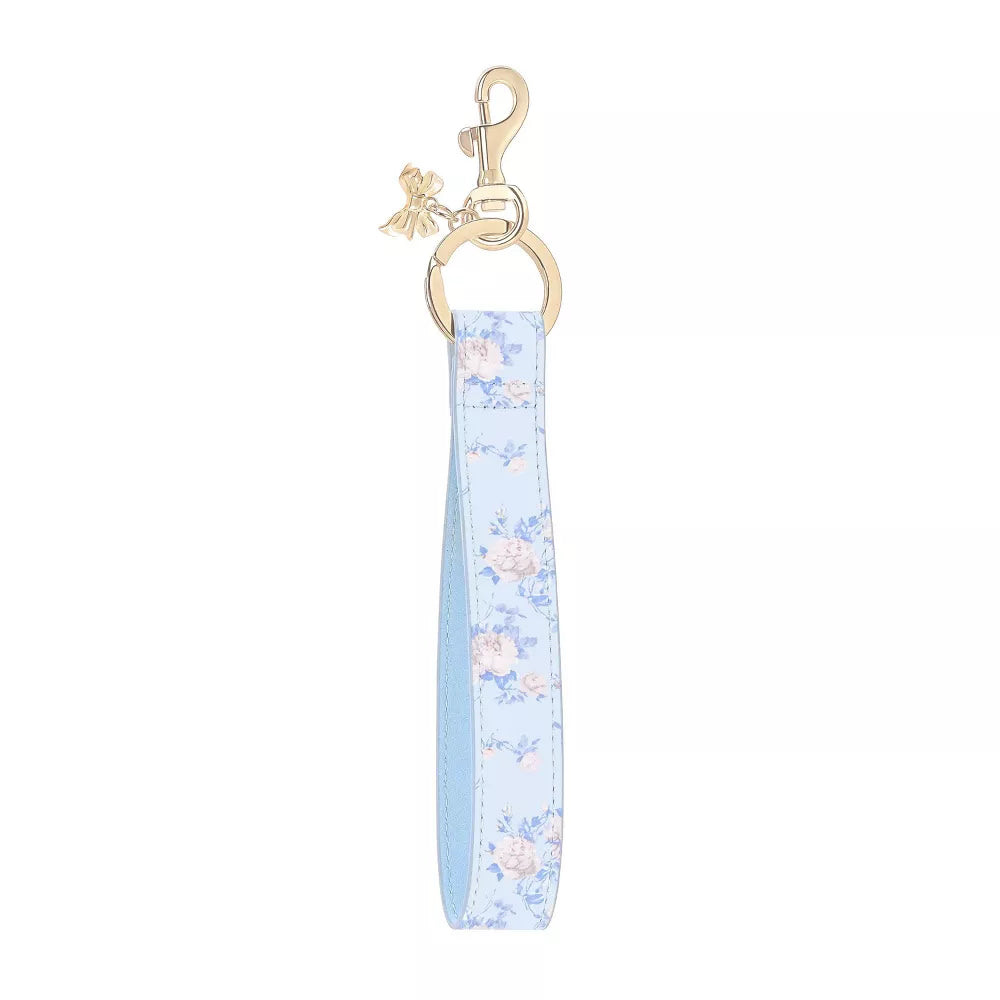 Printed PU Wrist Keychain Strap