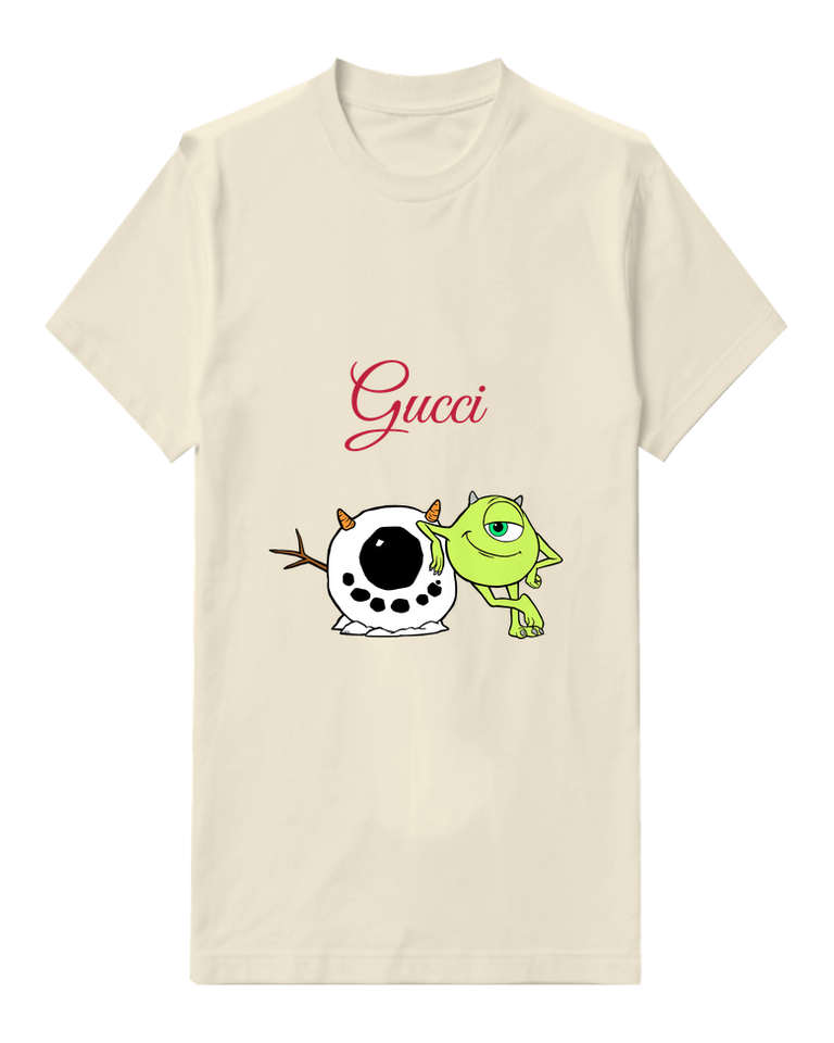 Ivory Snow Creature And One Eyed Friend Graphic T-Shirt - front product view
