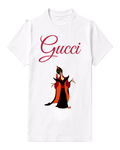 White Jafar Villainous Arms Outstretched Graphic T-Shirt - front product view