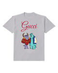 Light Gray Sulley Standing Beside Another Monster Graphic T-Shirt - front product view