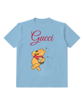 Sky Blue Honey Pot Carry Graphic T-Shirt - front product view