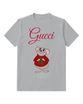 Light Gray Red Sweater Mouse Graphic T-Shirt - front product view