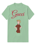 Sage Green Young Arthur Hands On Hips Brown Attire Graphic T-Shirt - front product view