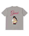 Gray Prince Eric Holds Young Girl Graphic T-Shirt - front product view